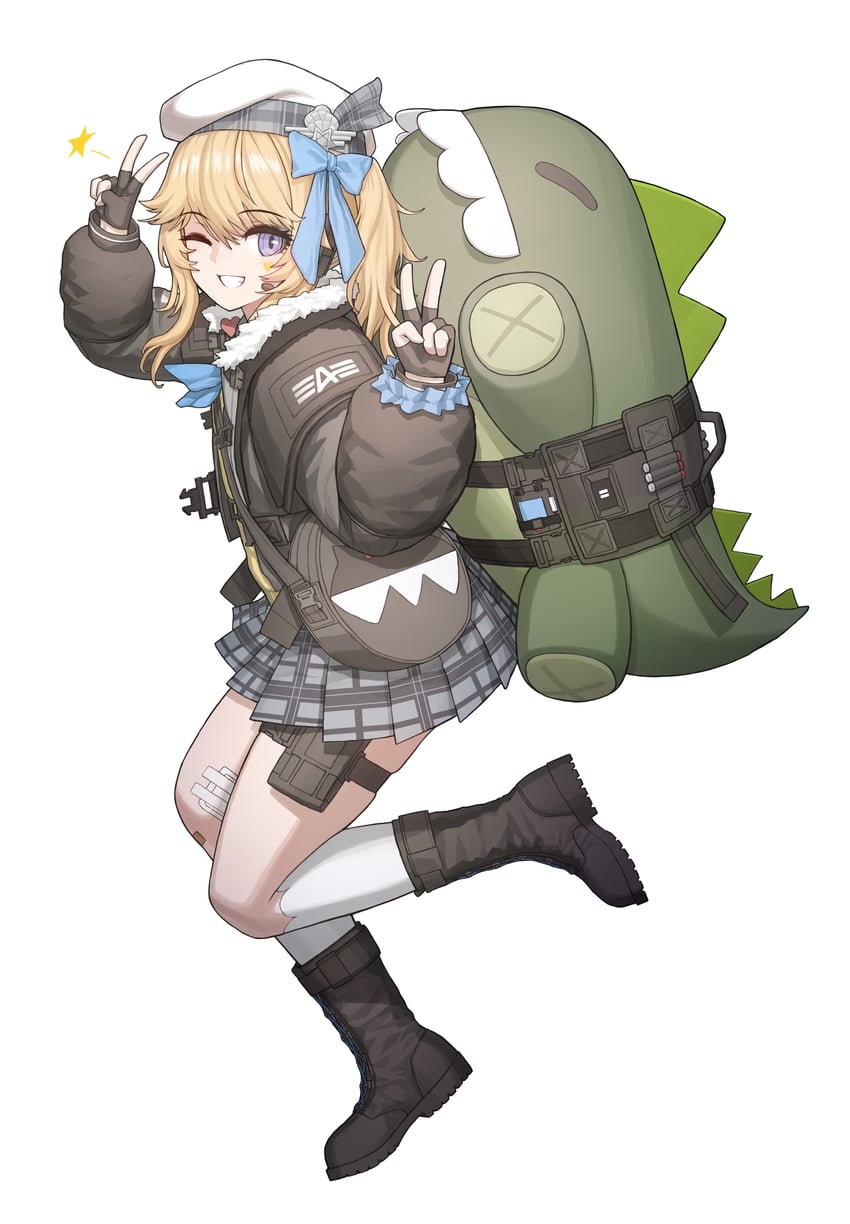 vepley and mr. pizza (girls' frontline and 1 more) drawn by cheogtanbyeong