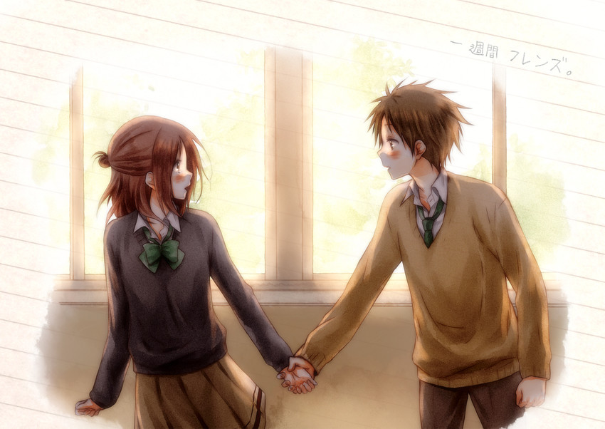 fujimiya kaori and hase yuuki (isshuukan friends) drawn by rito453