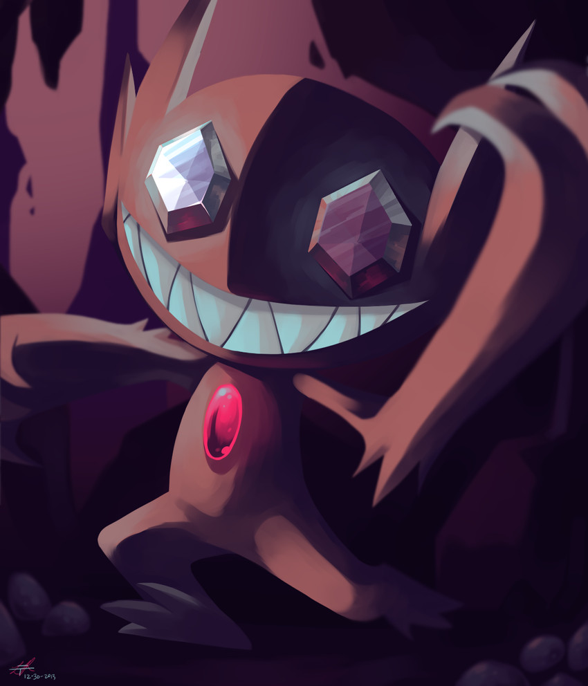 sableye (pokemon) drawn by rock-bomber