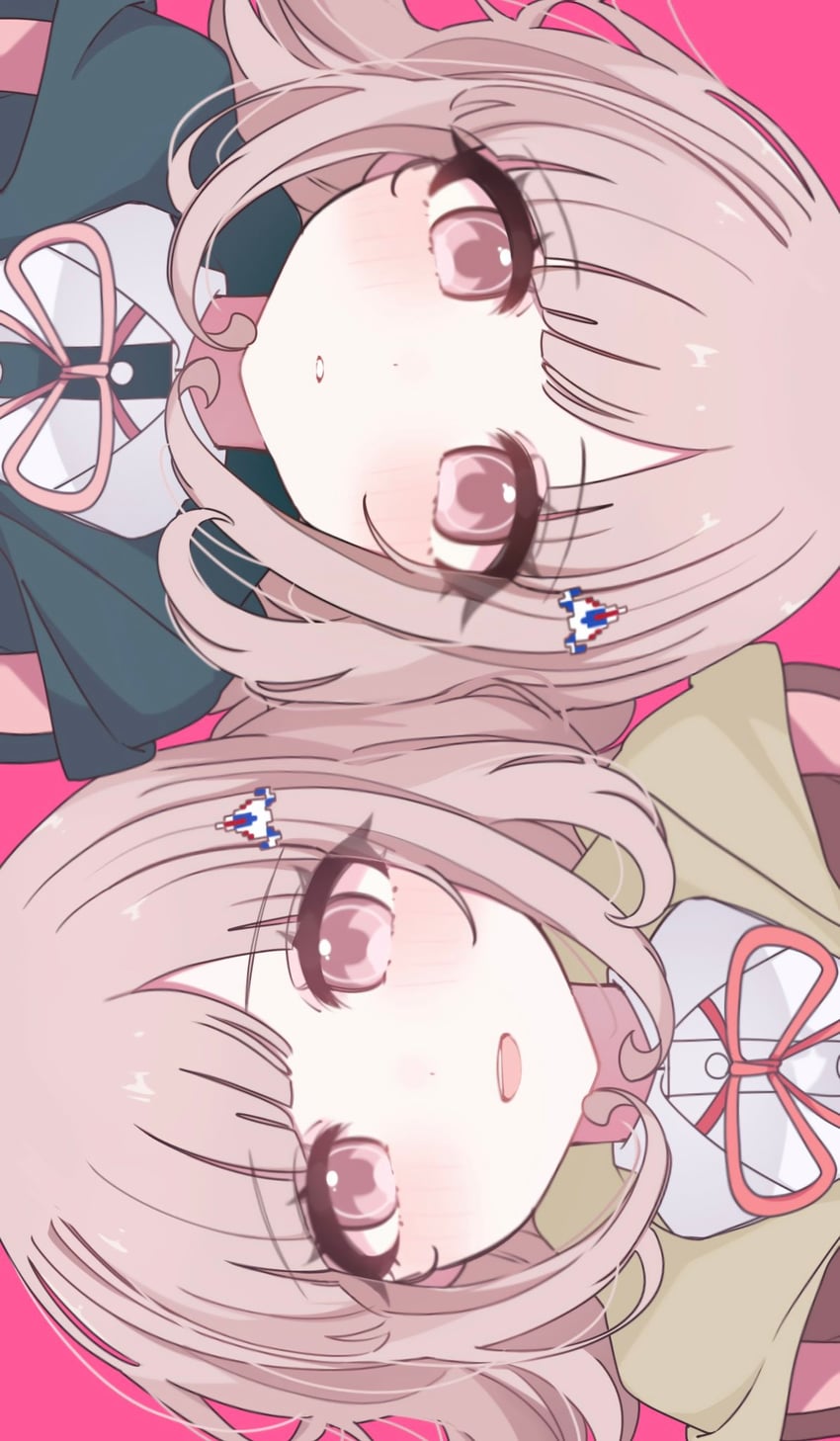 nanami chiaki (danganronpa and 2 more) drawn by chi_gu