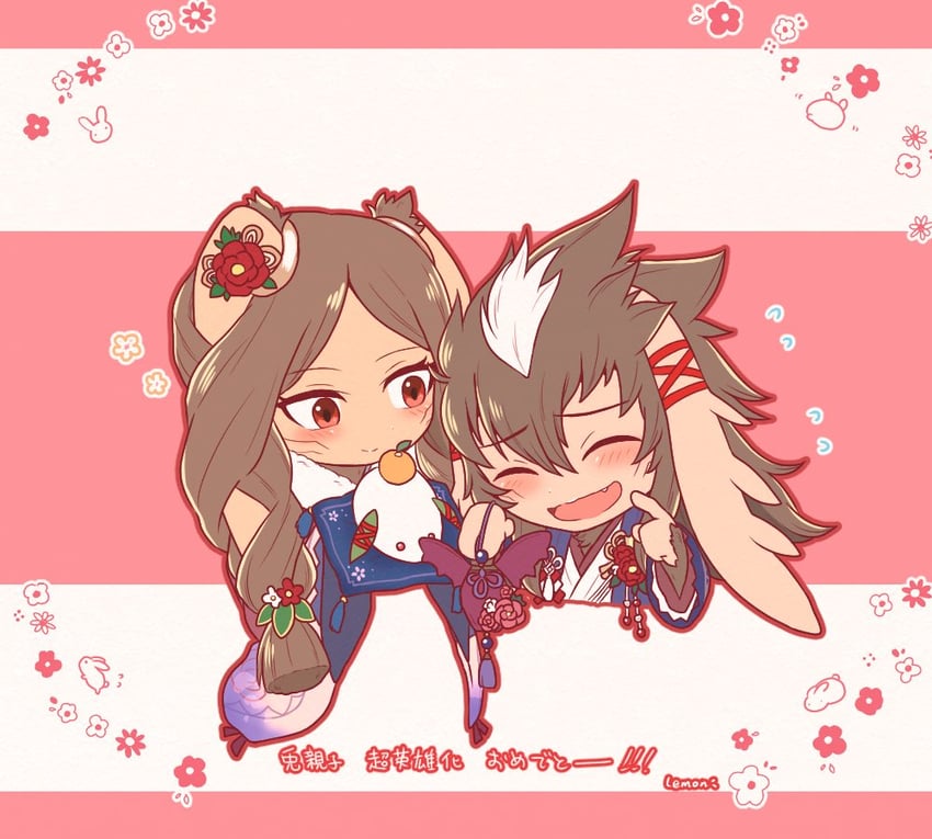 panne and yarne (fire emblem and 2 more) drawn by lmn3h