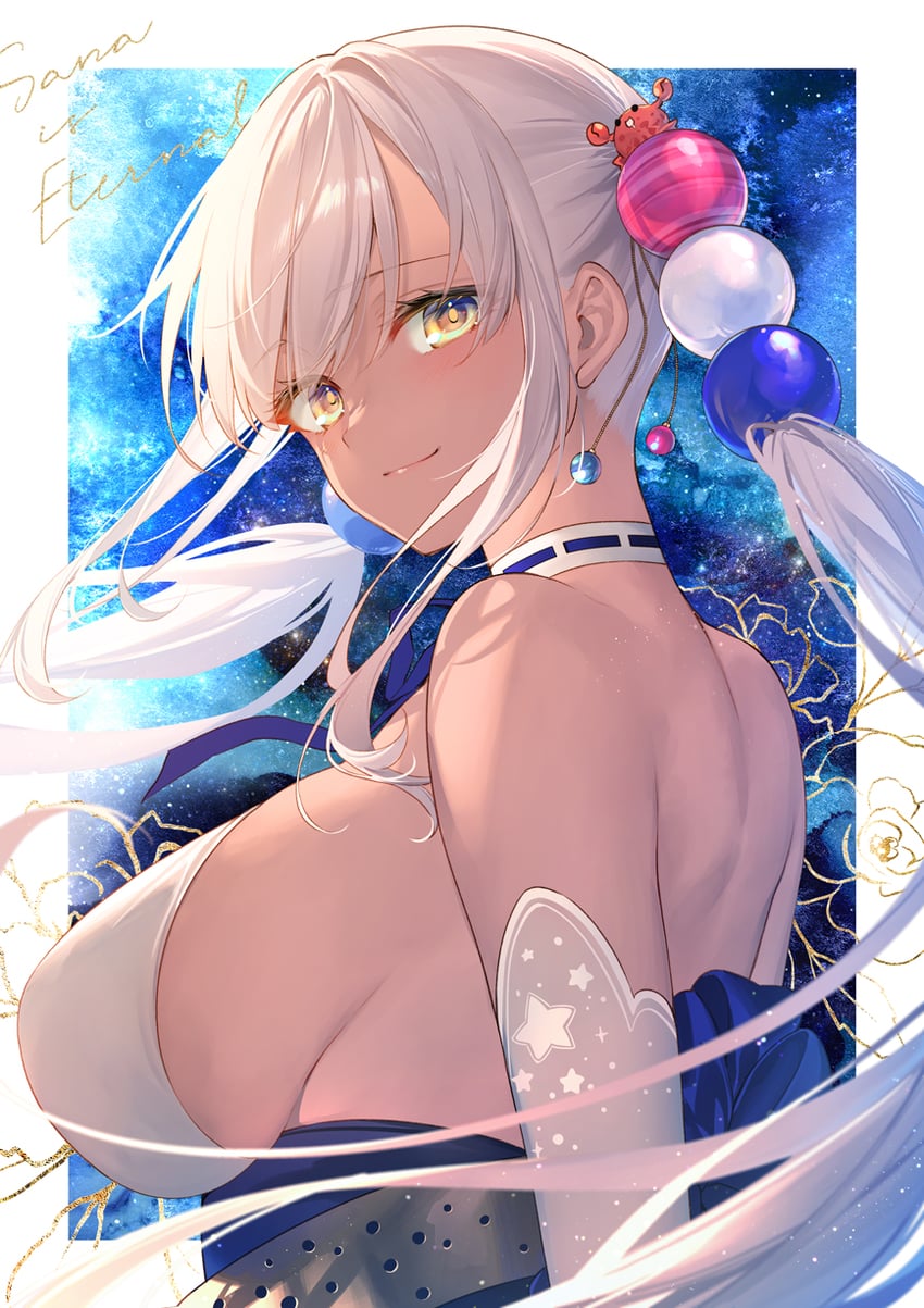 tsukumo sana (hololive and 1 more) drawn by toosaka_asagi