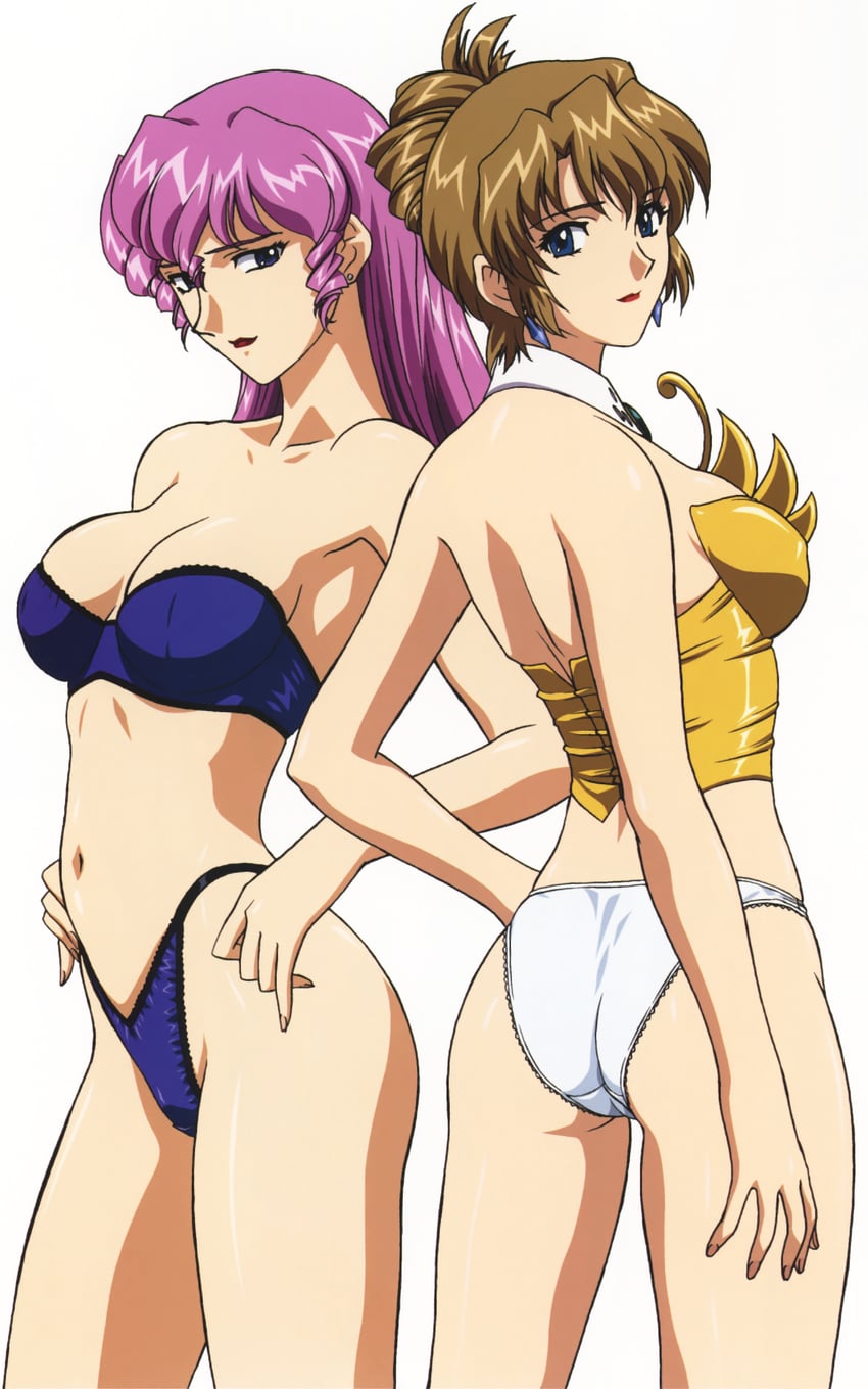 sumeragi aika and neena hagen (aika and 1 more) drawn by yamauchi_noriyasu