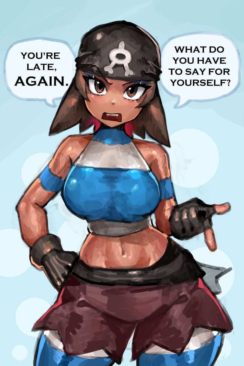 team aqua grunt (pokemon and 1 more) drawn by saiykik