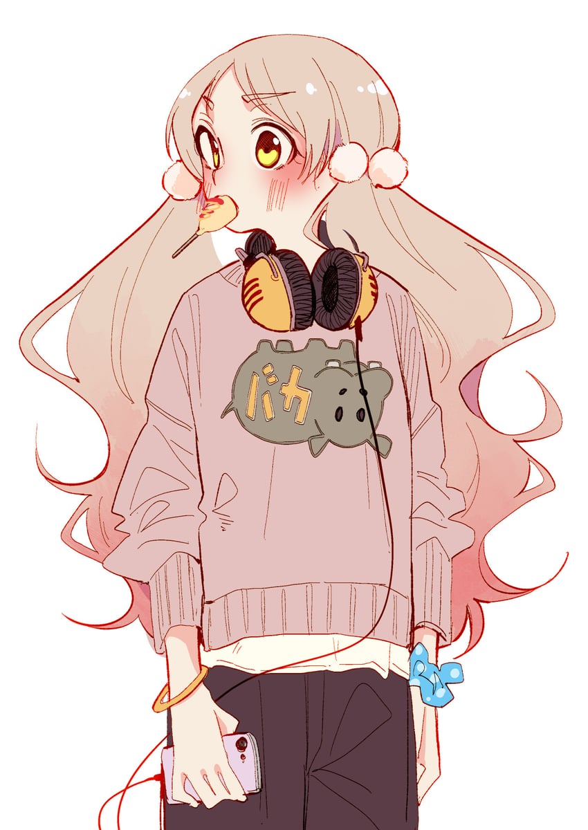 handa roco (idolmaster and 2 more) drawn by nitta_hiroto