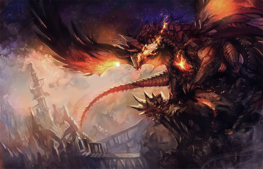 pixiv fantasia and 1 more drawn by kyoka_hatori