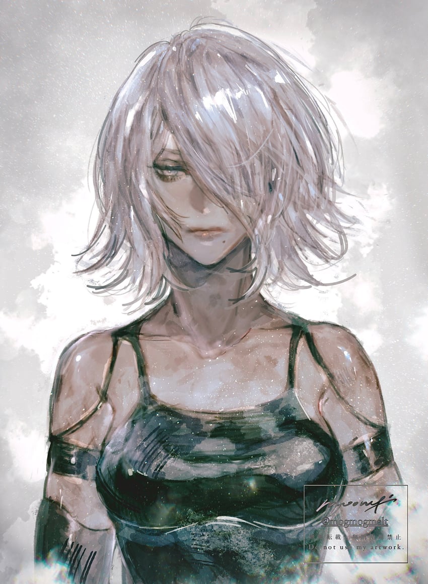 a2 (nier and 1 more) drawn by moony_(mogmogmelt)