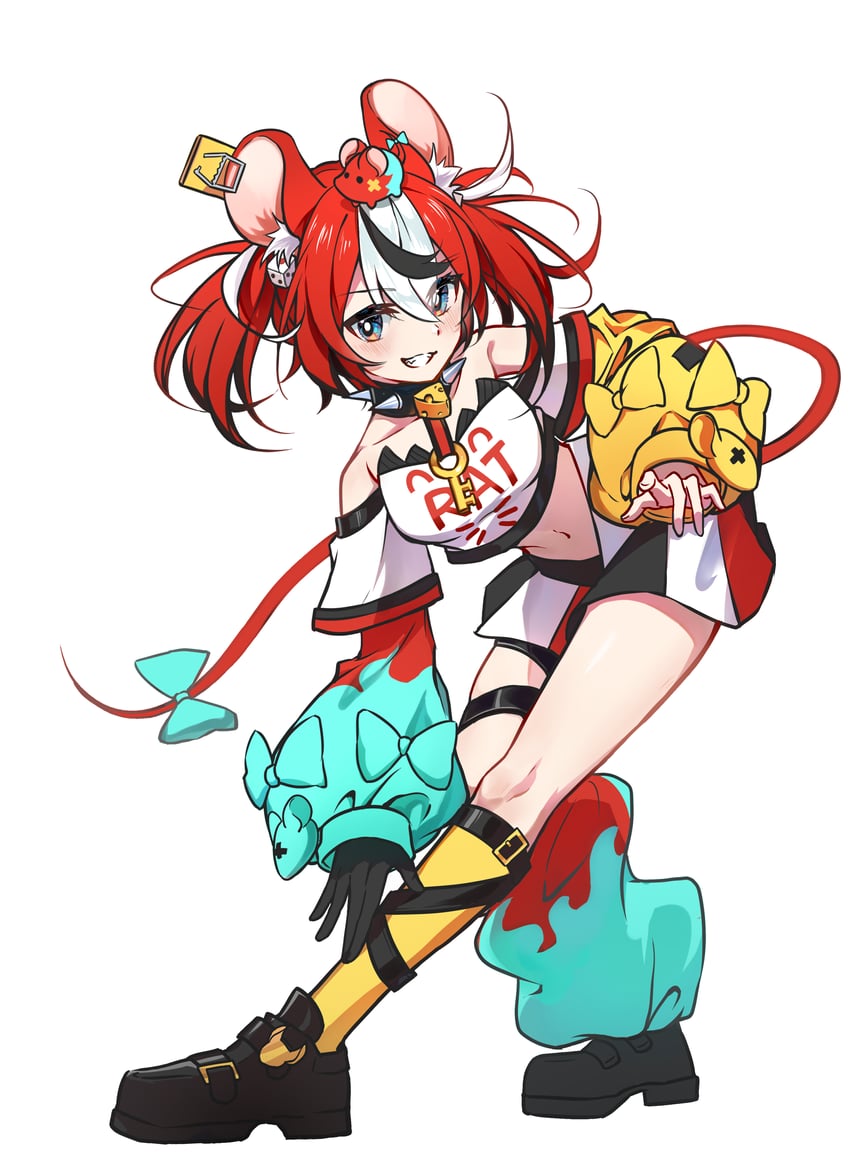 hakos baelz (hololive and 1 more) drawn by kl.star