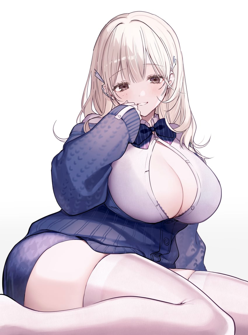tia (goddess of victory: nikke) drawn by kumo_tabetai