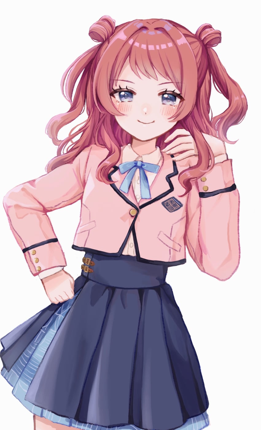 hanami saki (idolmaster and 1 more) drawn by shirako_(srk_srtk)