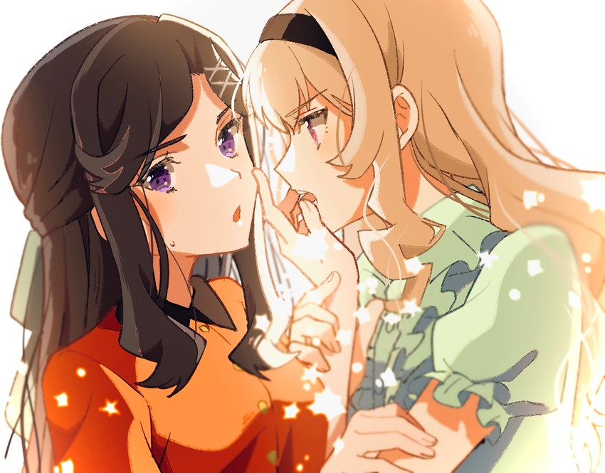 saijou claudine and tendou maya (shoujo kageki revue starlight) drawn by nijiko_(c2cs4q)