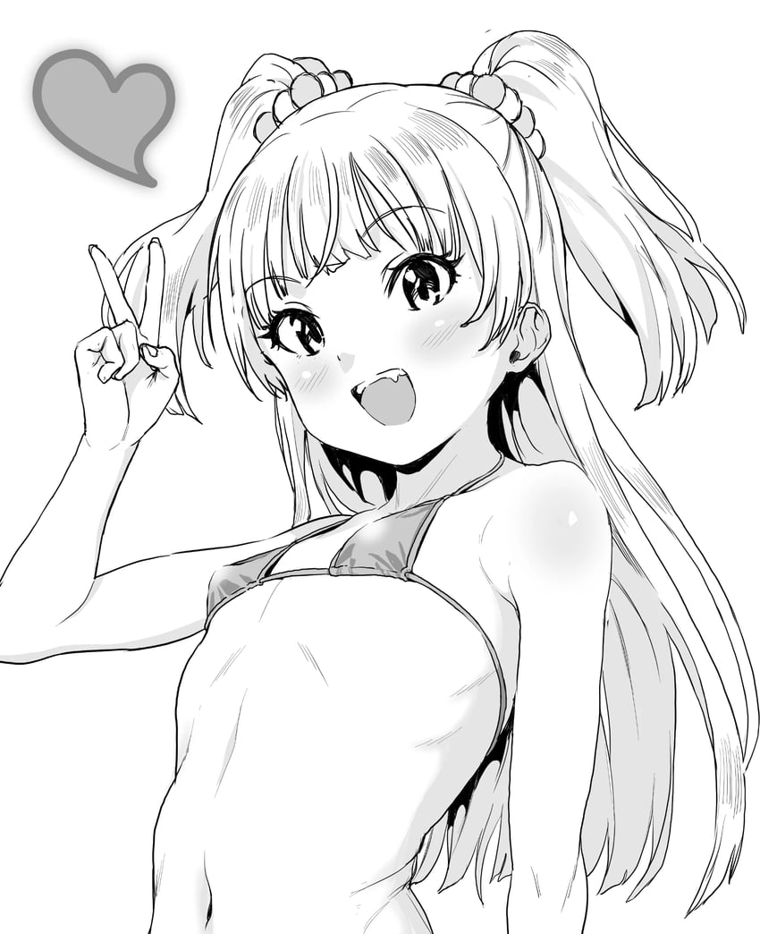 jougasaki rika (idolmaster and 1 more) drawn by shinkun_(natsume_so)