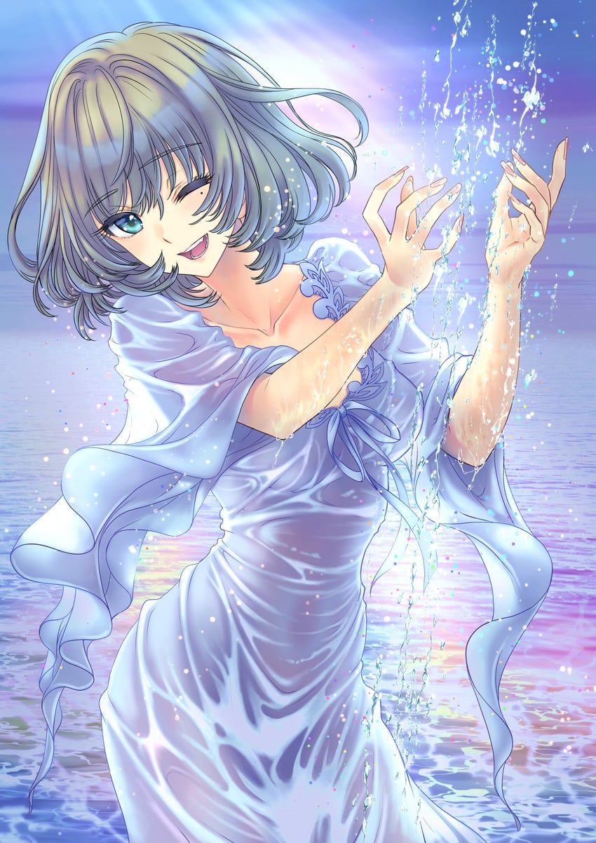 takagaki kaede (idolmaster and 1 more) drawn by shimao_kazu