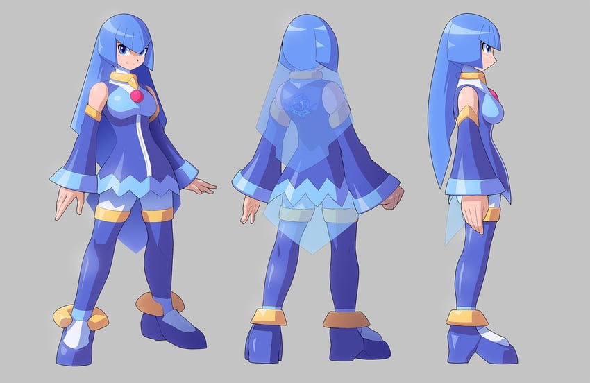 fairy leviathan (mega man and 1 more) drawn by ultimatemaverickx
