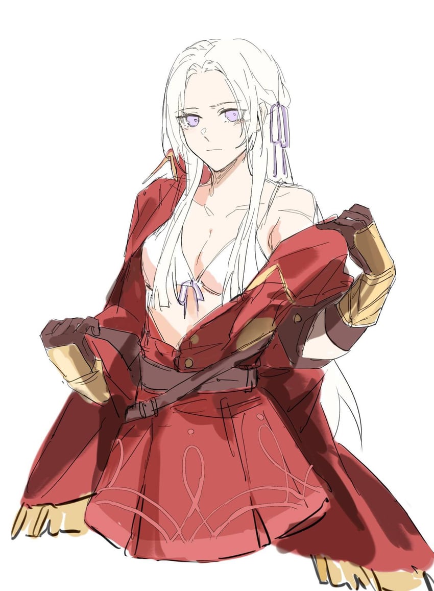 edelgard von hresvelg (fire emblem and 1 more) drawn by hakunaru