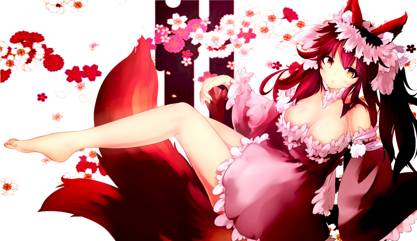 tamamo and tamamo no mae (fate and 1 more) drawn by mochigome_(fatelly)