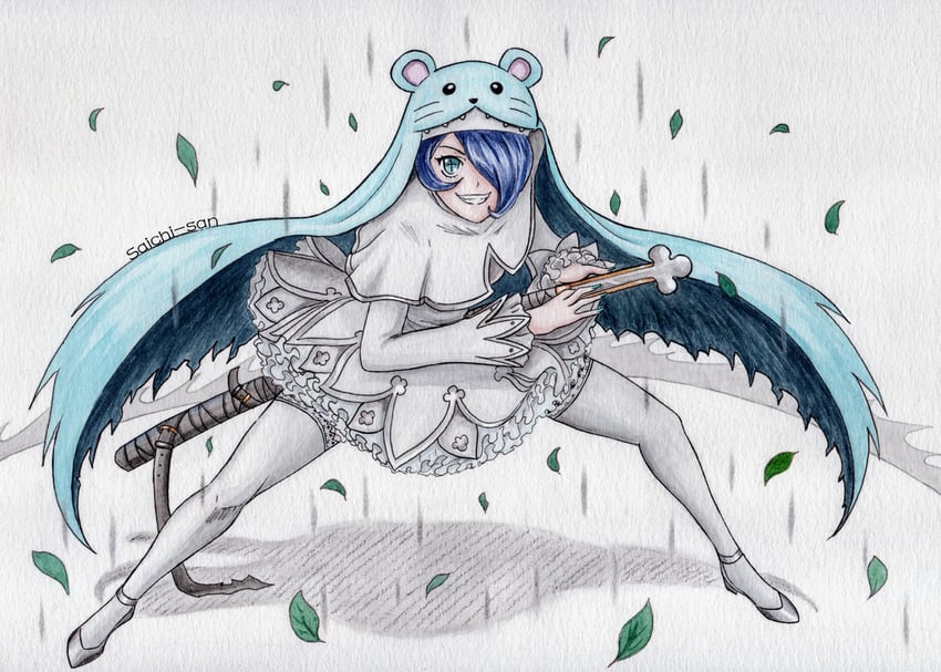 sistermon ciel (digimon) drawn by saichi-san