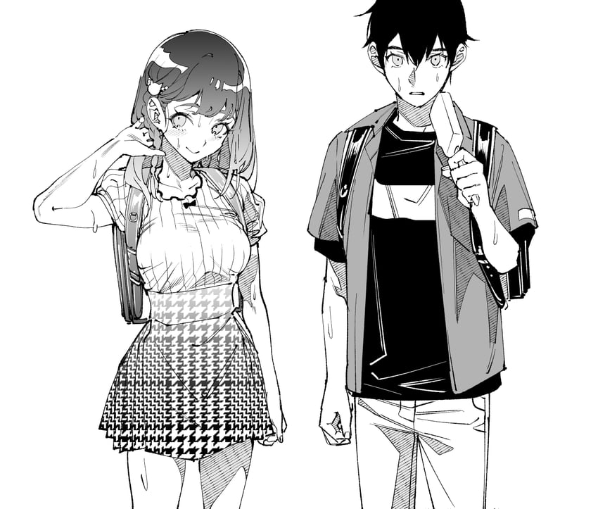 hibino matsuri and ibuki touma (pretty series and 1 more) drawn by zashima