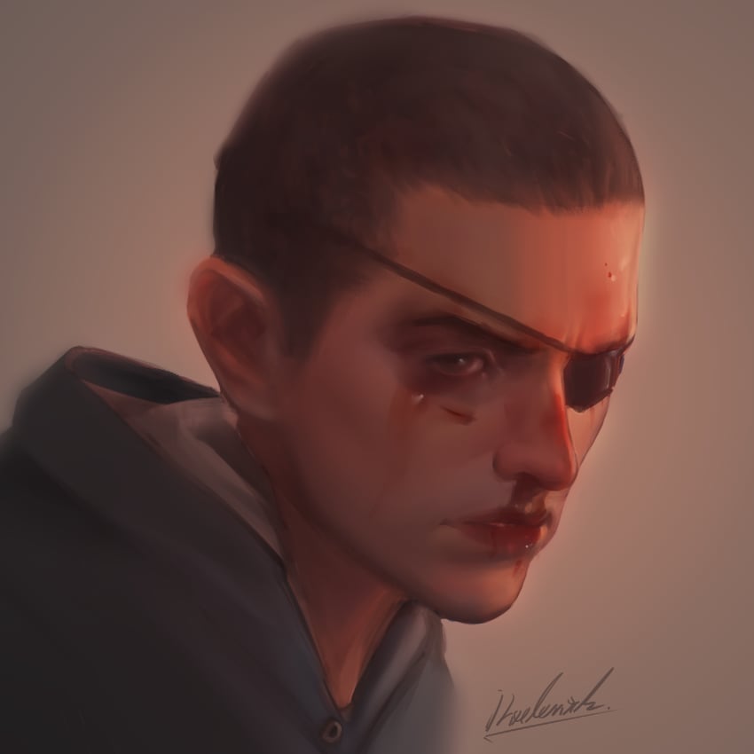 sean diaz (life is strange and 1 more) drawn by diederick