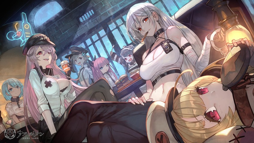 tashkent, pamiat merkuria, chapayev, sovetskaya rossiya, gangut, and 2 more (azur lane) drawn by lack