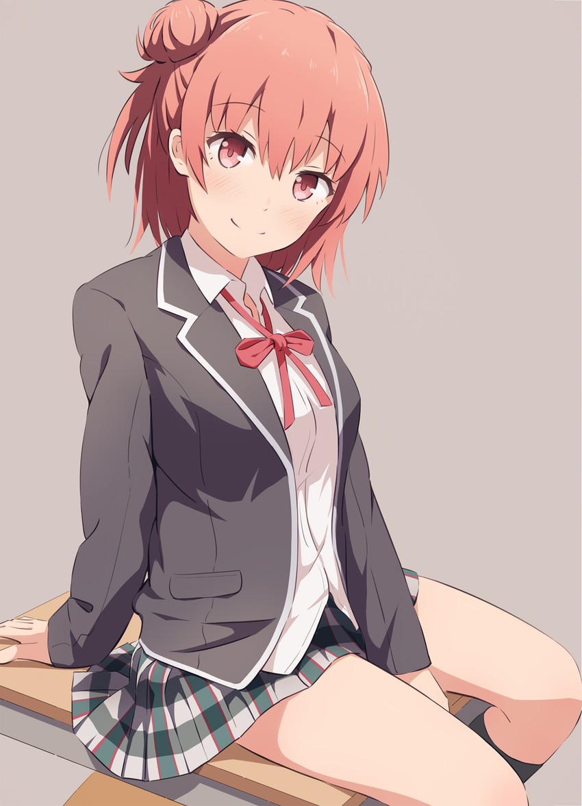 yuigahama yui (yahari ore no seishun lovecome wa machigatteiru.) drawn by asou_(asabu202)