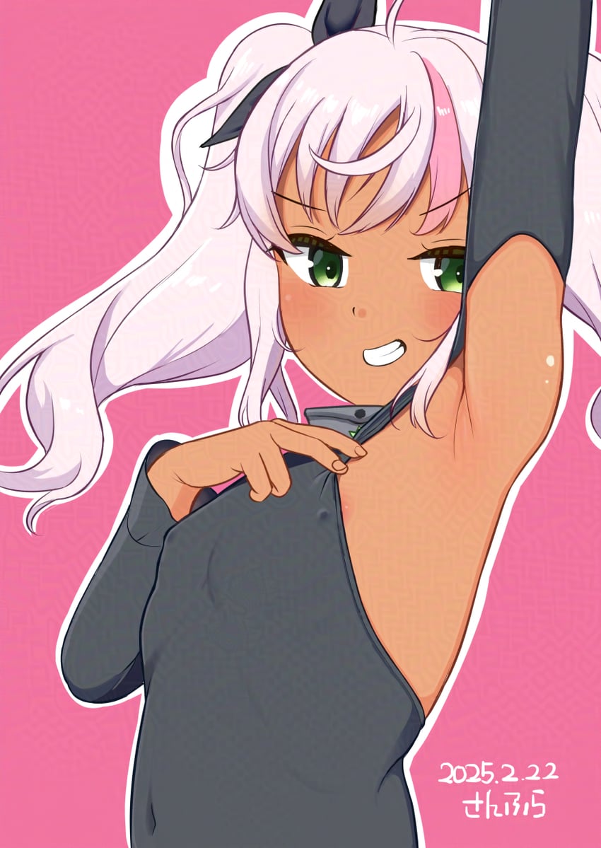 comandante cappellini and uit-24 (kantai collection) drawn by sun_fle