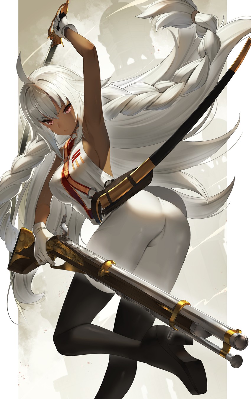 lakshmibai (fate and 1 more) drawn by scottie_(phantom2)