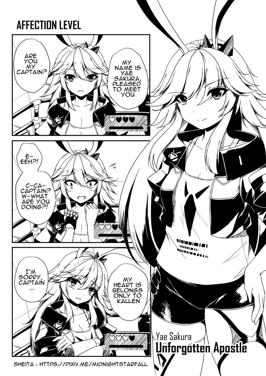 yae sakura (honkai and 1 more) drawn by sheita