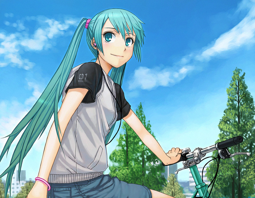 hatsune miku (vocaloid and 1 more) drawn by itou_(onsoku_tassha)