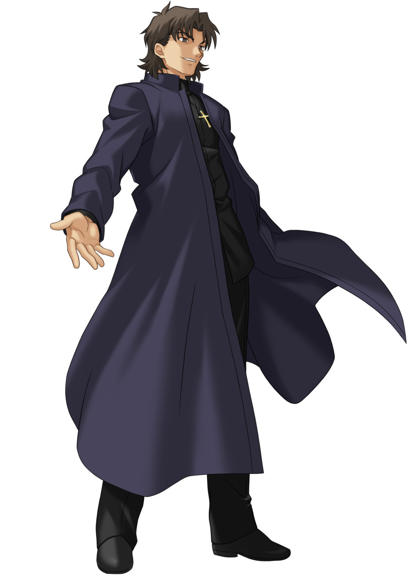 kotomine kirei (fate and 1 more) drawn by higurashi_ryuuji