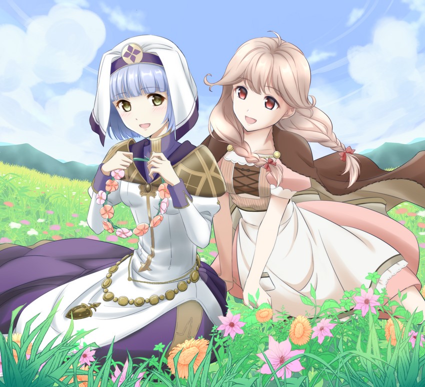 faye and silque (fire emblem and 1 more) drawn by kakiko210