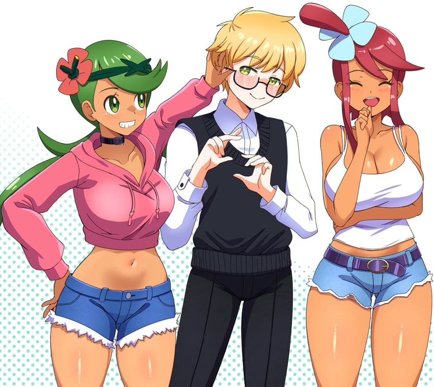 skyla and mallow (original and 3 more) drawn by zuchysdraws