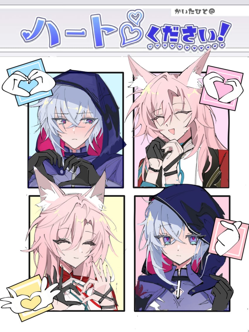 jiaoqiu and moze (honkai and 1 more) drawn by zhai624683