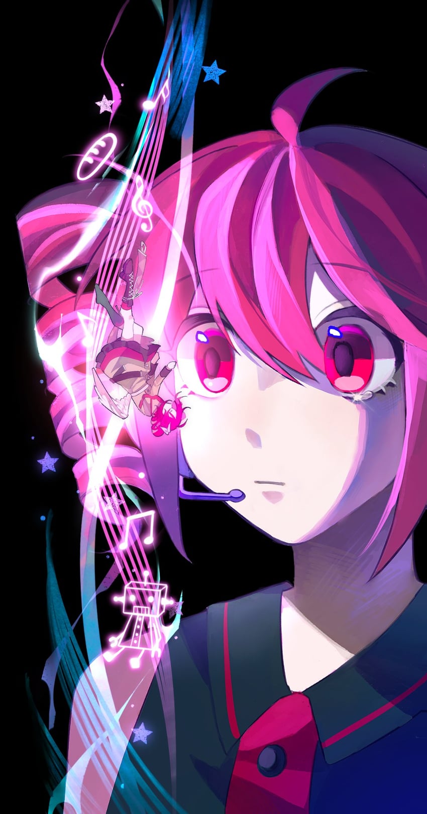 kasane teto (utau and 1 more) drawn by akiham