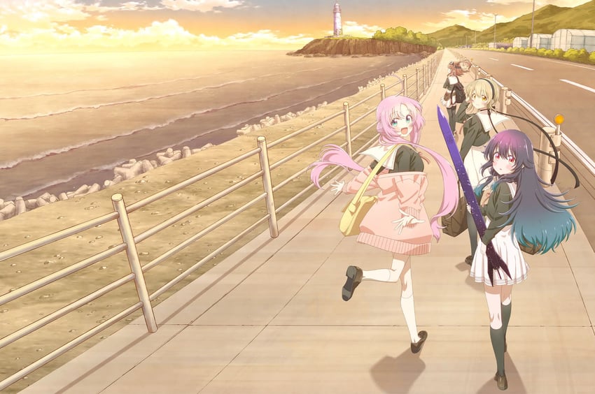 konohoshi umika, akeuchi yuu, takaragi haruno, and raimon matataki (hoshikuzu telepath)