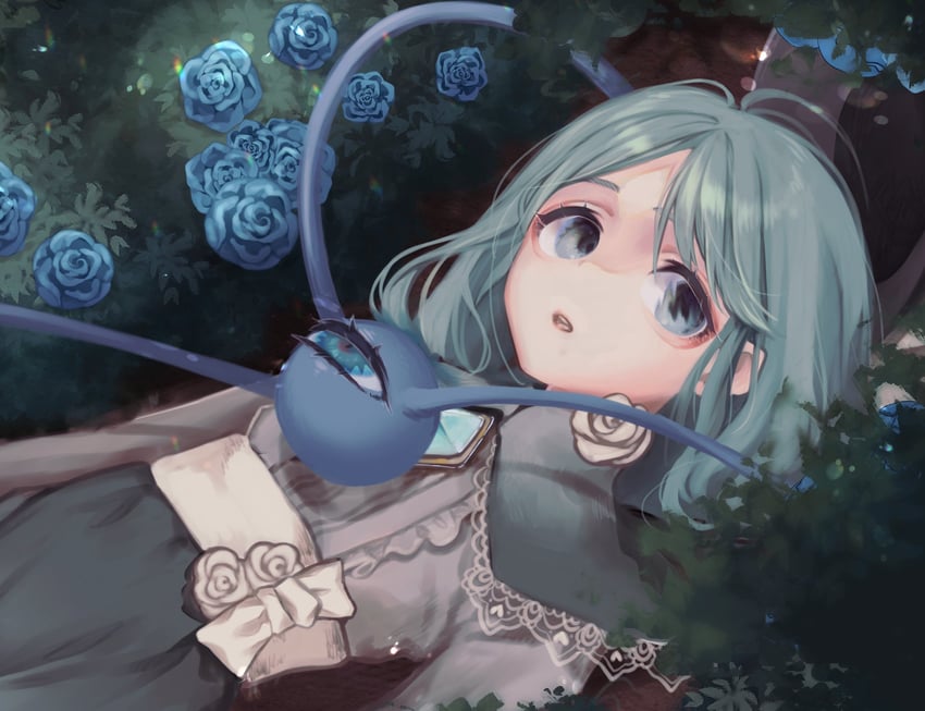 komeiji koishi (touhou) drawn by mokokiyo_(asaddr)