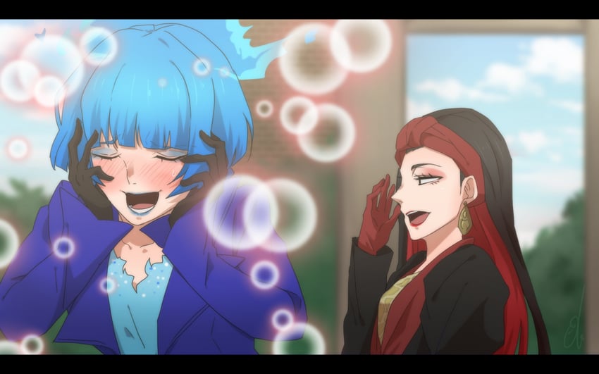 ms. hades and farja (disneyland) drawn by okoge1138