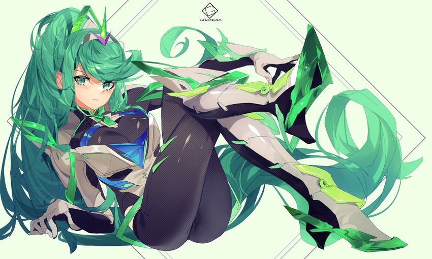 pneuma (xenoblade chronicles and 1 more) drawn by grandia_lee