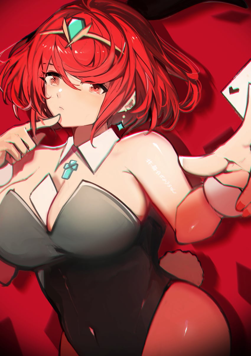 pyra (xenoblade chronicles and 1 more) drawn by tarbo_(exxxpiation)