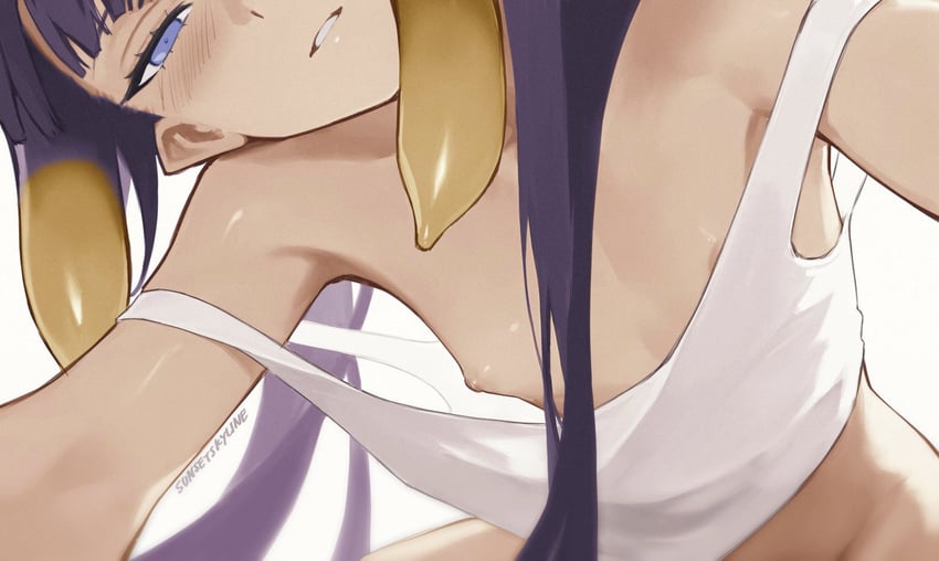 ninomae ina'nis (hololive and 1 more) drawn by color_sometimes and sunsetskyline