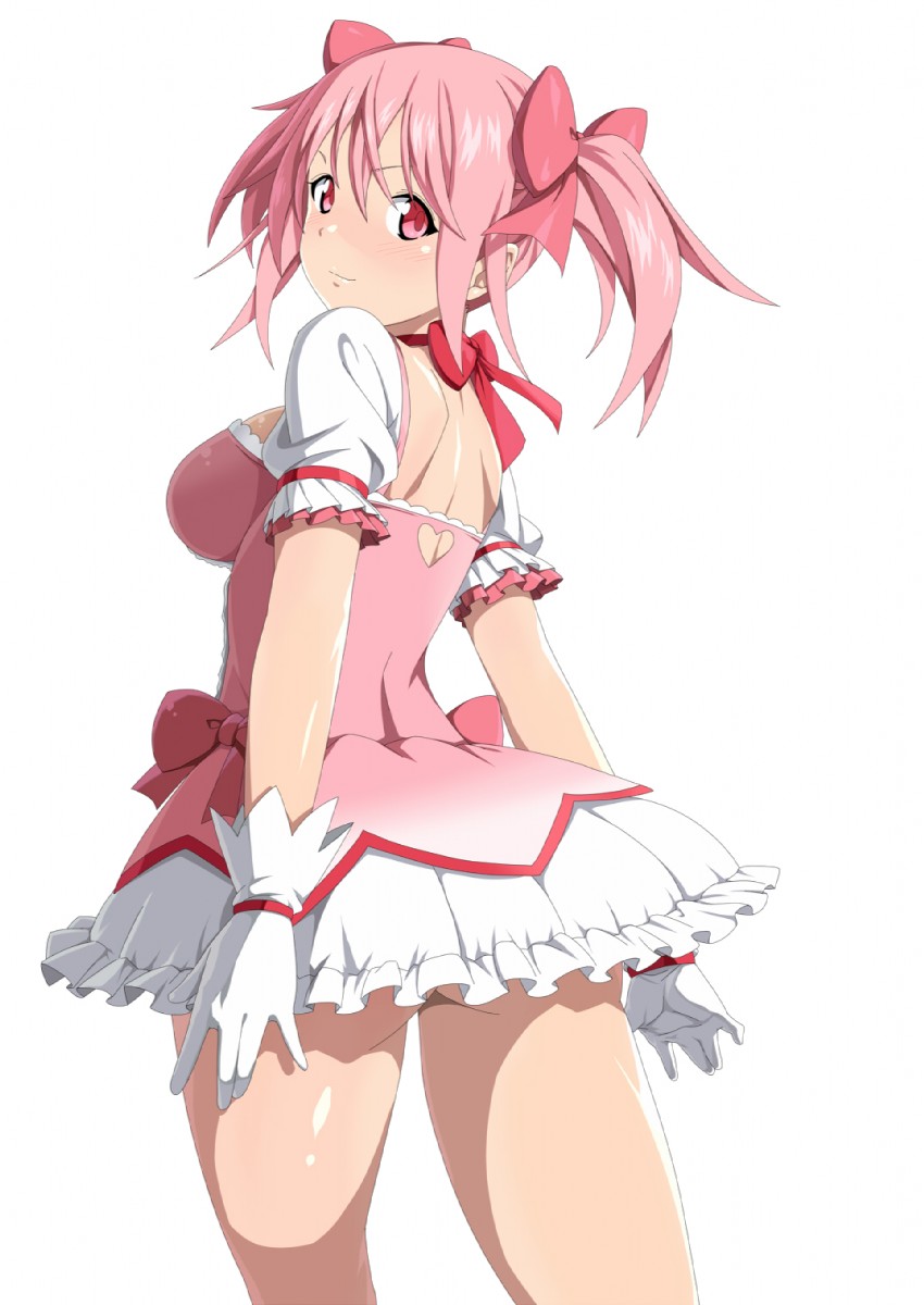 kaname madoka (mahou shoujo madoka magica) drawn by shin'ya_(shin'yanchi)