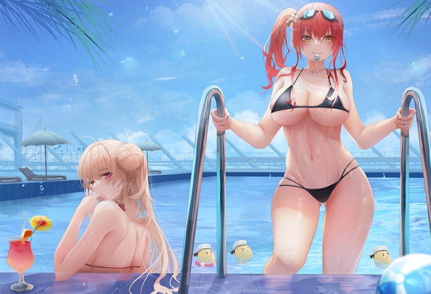 manjuu, formidable, and zara (azur lane) drawn by turbulence
