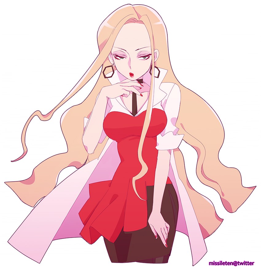 oleana (pokemon and 1 more) drawn by kara_(missileten)
