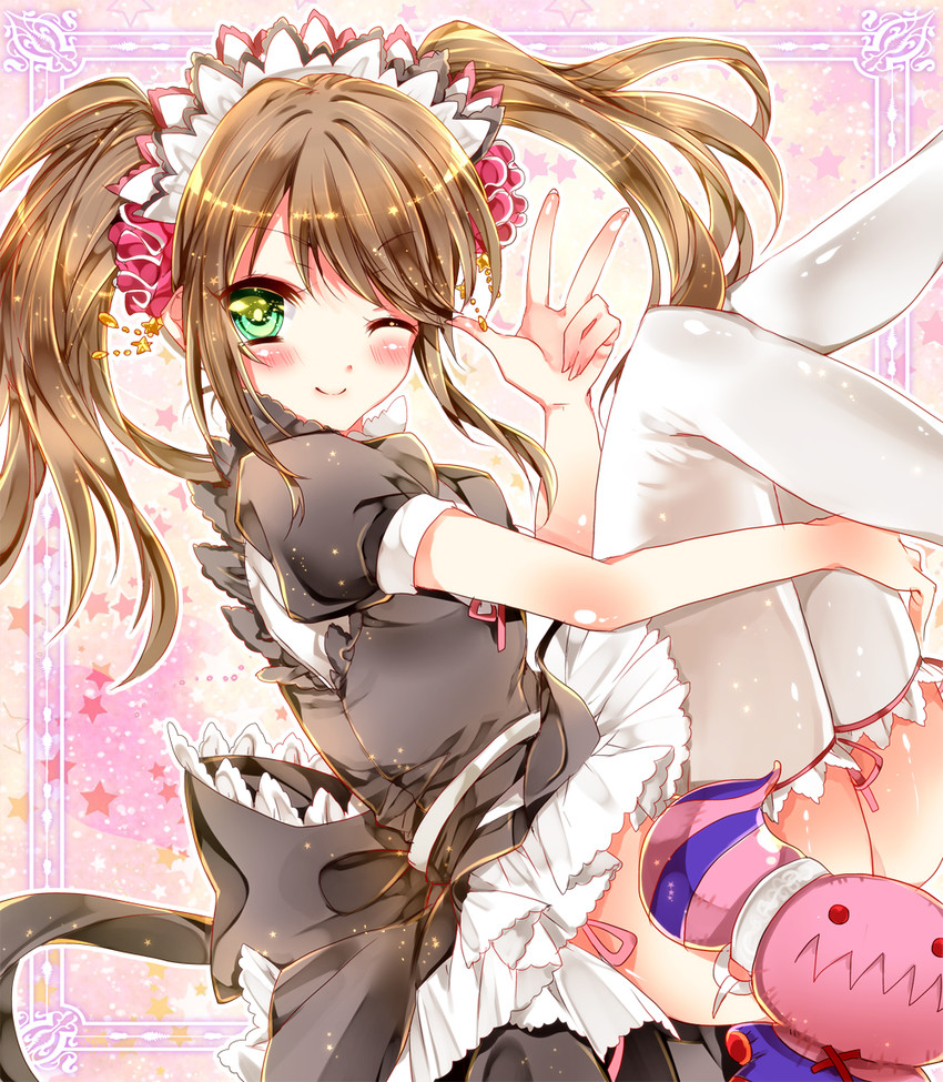 mizushima saki (idolmaster and 1 more) drawn by bariko