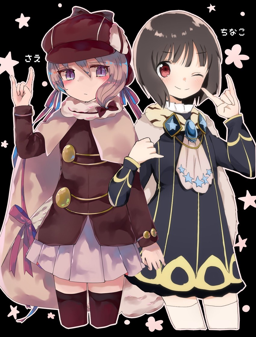 lapis lazuline and detec bell (mahou shoujo ikusei keikaku and 1 more) drawn by mutumutu_515