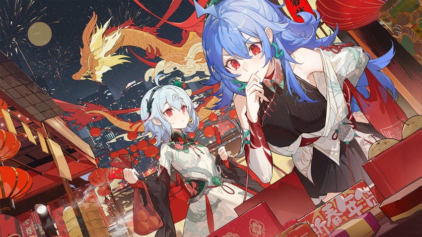 bili girl 33 and bili girl 22 (bilibili) drawn by kuroduki