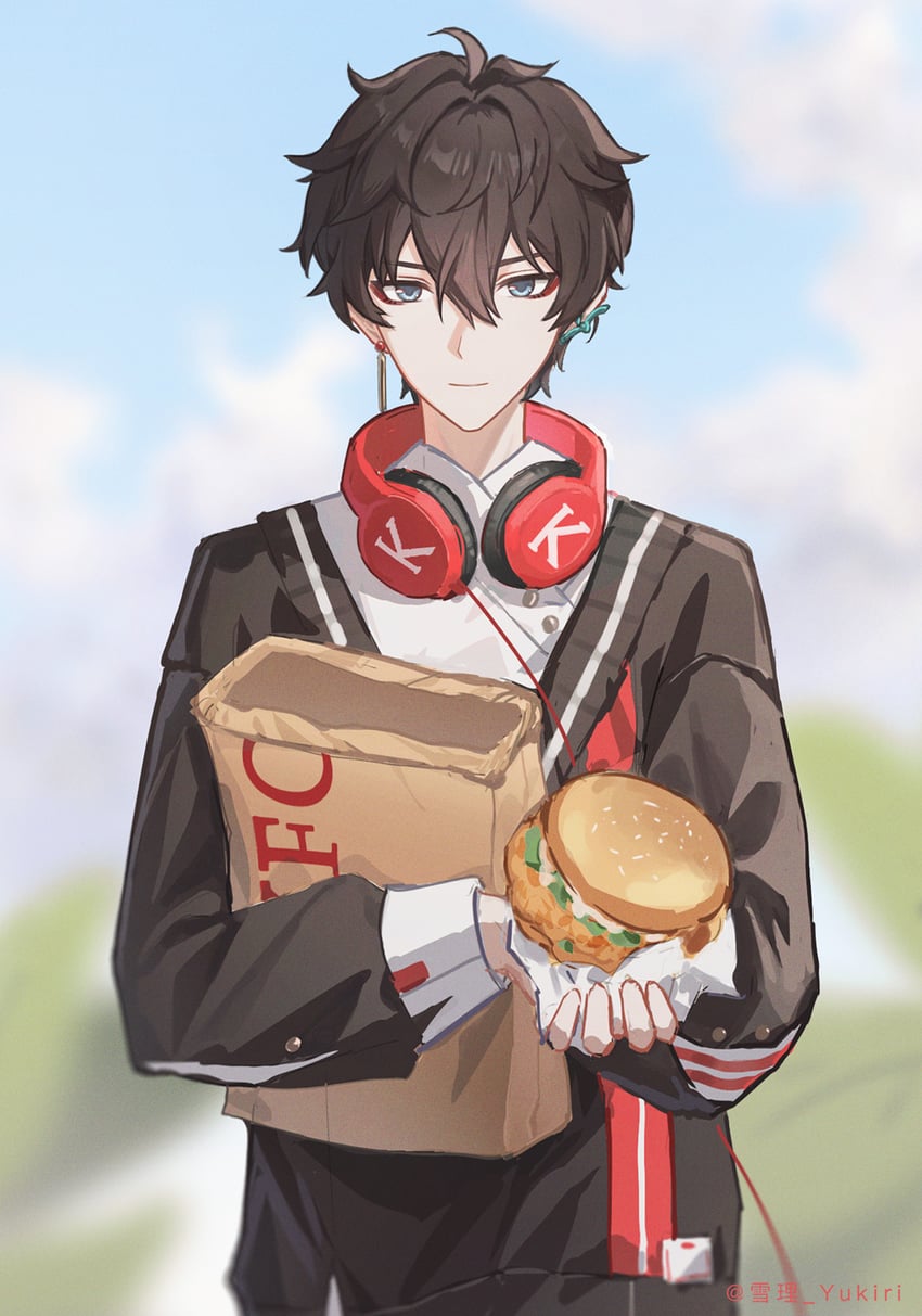 dan heng (honkai and 2 more) drawn by yukiri_(l_ii)