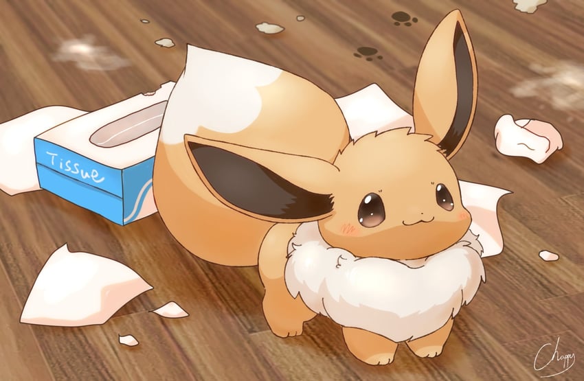 eevee (pokemon) drawn by mimix