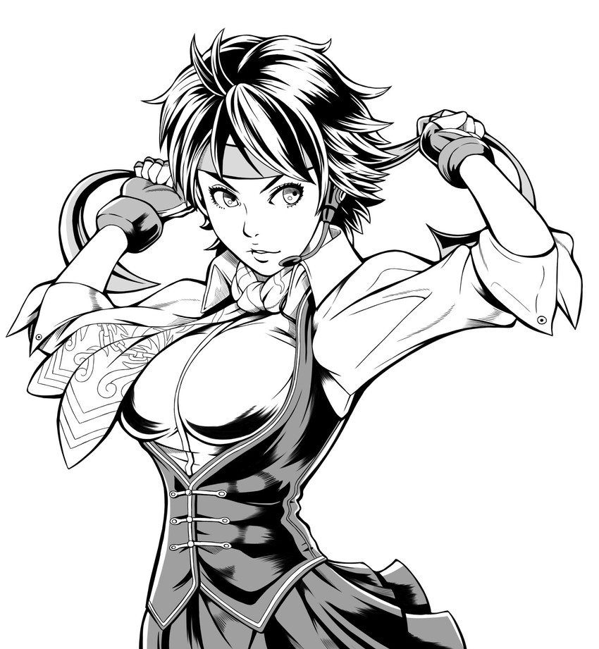 kasugano sakura (street fighter and 1 more) drawn by to-ru