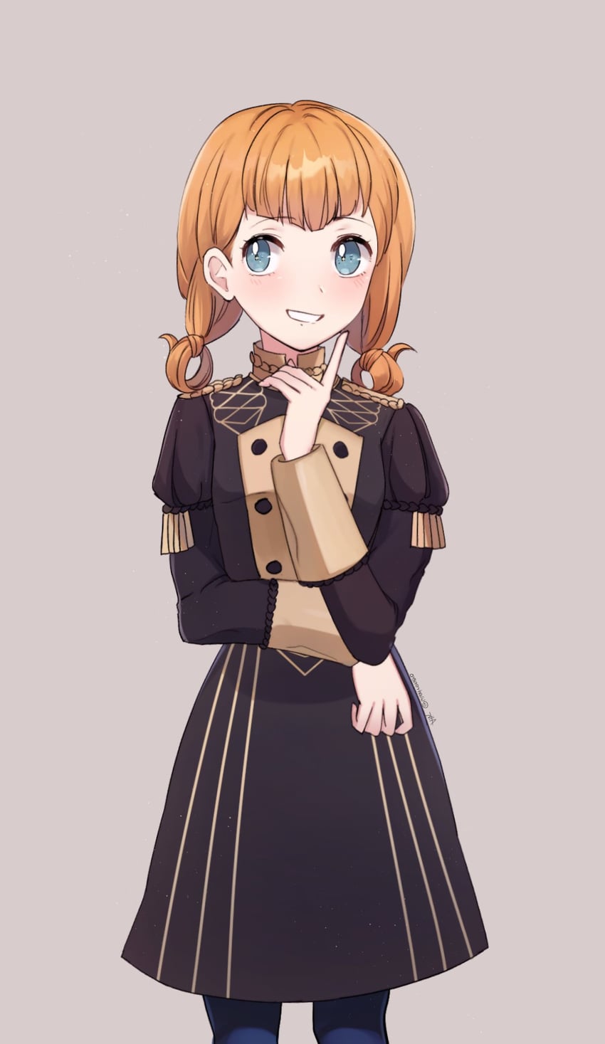 annette fantine dominic (fire emblem and 1 more) drawn by lilshironeko